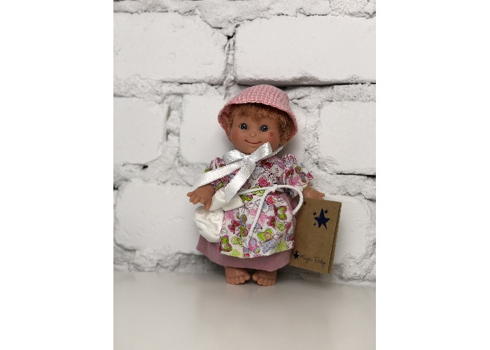 Купить Куклы и одежда для кукол, Lamagik S.L. Кукла Джестито Домовёнок девочка в розовом 18 см
