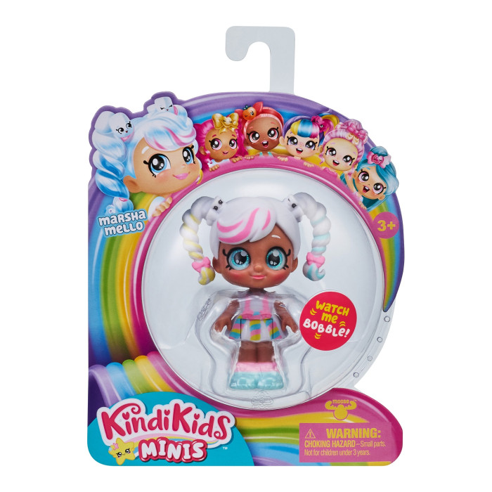 фото Kindi kids игрушка мини-кукла марша меллоу