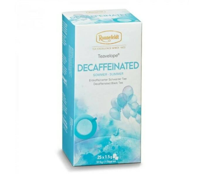 Ronnefeldt Декофеинированный черный чай Teavelope Decaffeinated 25 пак.