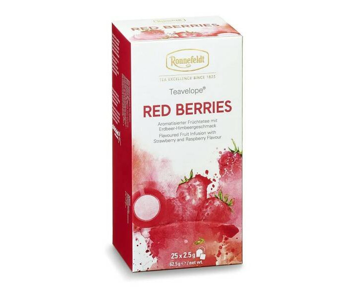 Ronnefeldt Чай фруктовый Teavelope Red Berries 25 пак.