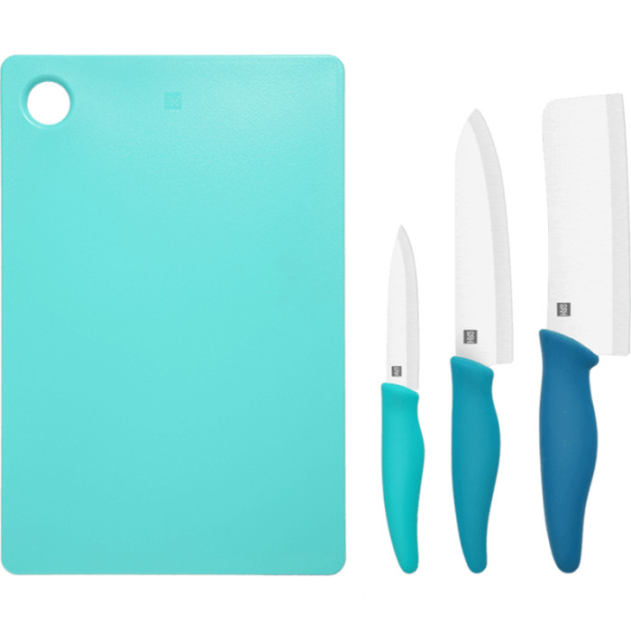 HuoHou Набор керамических ножей Ceramic Knives & Cutting board Set