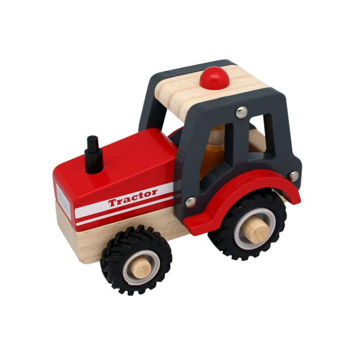 фото Деревянная игрушка magni трактор