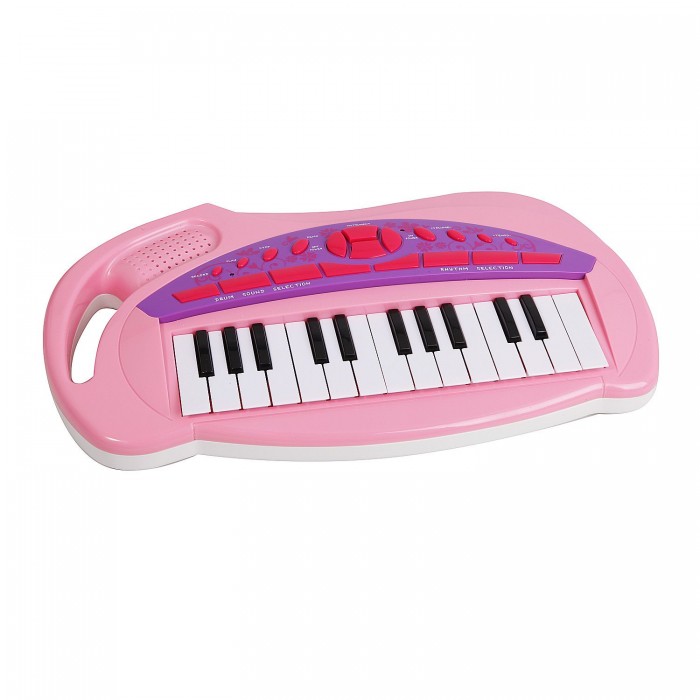 Музыкальная игрушка Potex Синтезатор Starz Piano 25 клавиш 652B-pinkСинтезатор Starz Piano 25 клавиш 652B-pink Музыкальная игрушка Potex Синтезатор Starz Piano 25 клавиш 652B-pinkСинтезатор Starz Piano 25 клавиш 652B-pinkМузыкальная игрушка Potex Синтезатор Starz Piano 25 клавиш 652B-pink. Для развития музыкального таланта и проявления творческих способностей, предлагаем вашему вниманию детский синтезатор, который имеет дополнительные мелодии и инструментальные звуки. Компактный синтезатор не займет дома много места, поэтому его очень удобно использовать в качестве домашнего музыкального инструмента. Яркий синтезатор оснащен функцией записи и воспроизведения, а так же очень прост в использовании, в следствие чего Вашему ребенку не составит труда приобщиться к миру музыки, при этом обогатив внутренний мир.<br>