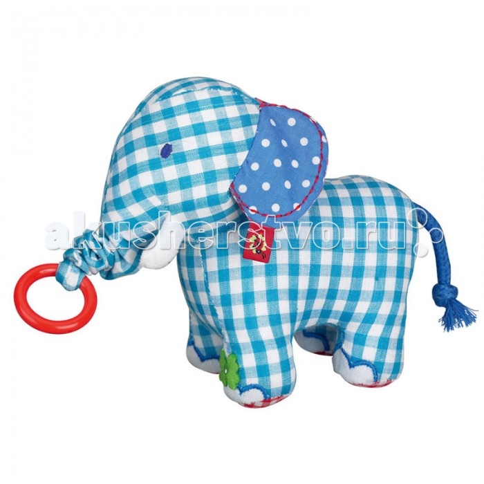 

Мягкая игрушка Spiegelburg Слон Baby Gluck 19 см, Слон Baby Gluck 19 см