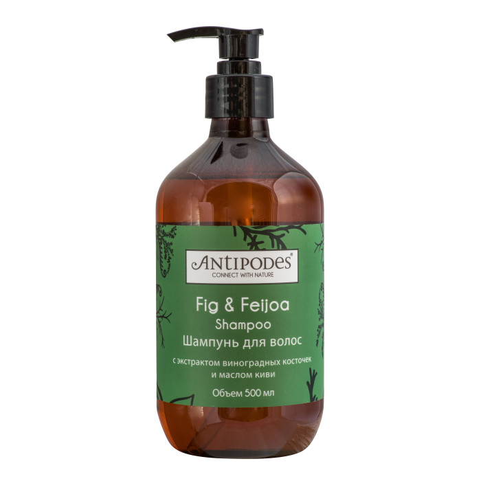 Antipodes Шампунь для волос Fig & Feijoa Shampoo 500 мл