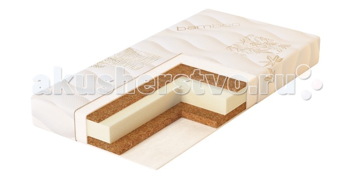 

Матрас Плитекс Bamboo Twin 119х60х12 см