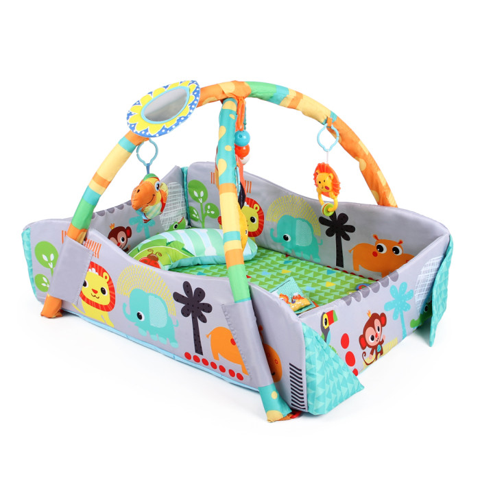 

Развивающий коврик Konig Kids Зелёная лужайка, Зелёная лужайка