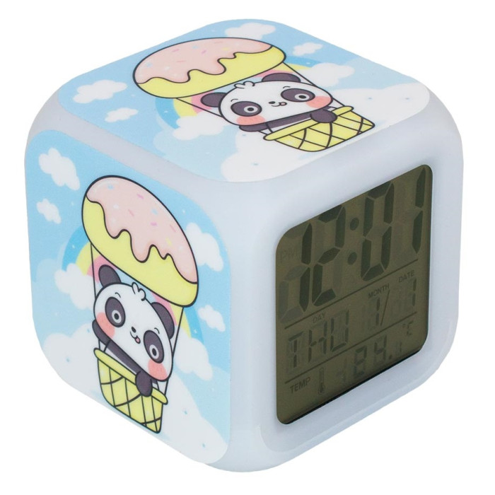 

Часы Mihi Mihi Будильник Панда Iсe cream balloon с подсветкой, Будильник Панда Iсe cream balloon с подсветкой