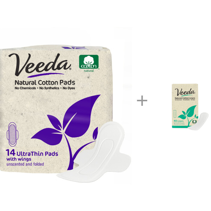 

Veeda Ультратонкие прокладки дневные UltraThin Pads и ежедневные Natural Cotton Liners, Ультратонкие прокладки дневные UltraThin Pads и ежедневные Natural Cotton Liners