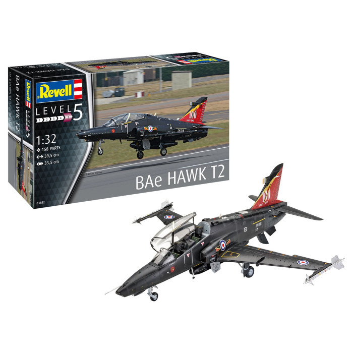 фото Revell реактивный самолет bae hawk t2