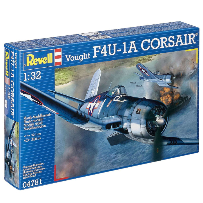 фото Revell самолет истребитель f4u-1d corsair