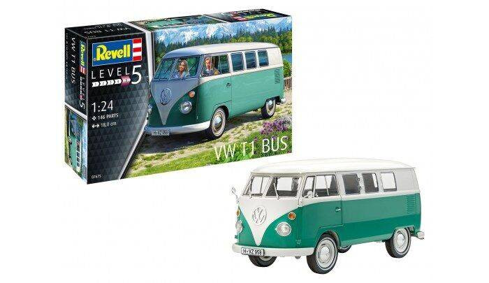 фото Revell автобус vw t1 bus