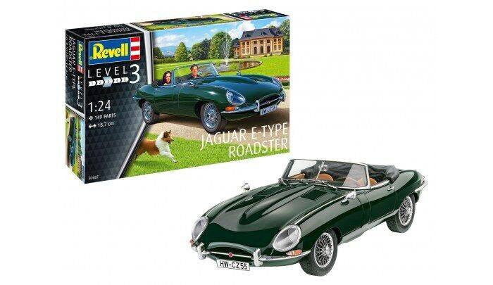 

Revell Автомобиль Jaguar E-Type Roadster, Автомобиль Jaguar E-Type Roadster