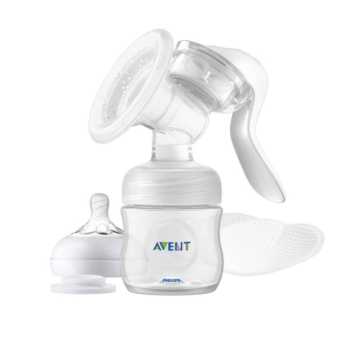 фото Philips avent ручной механический молокоотсос comfort scf430/10