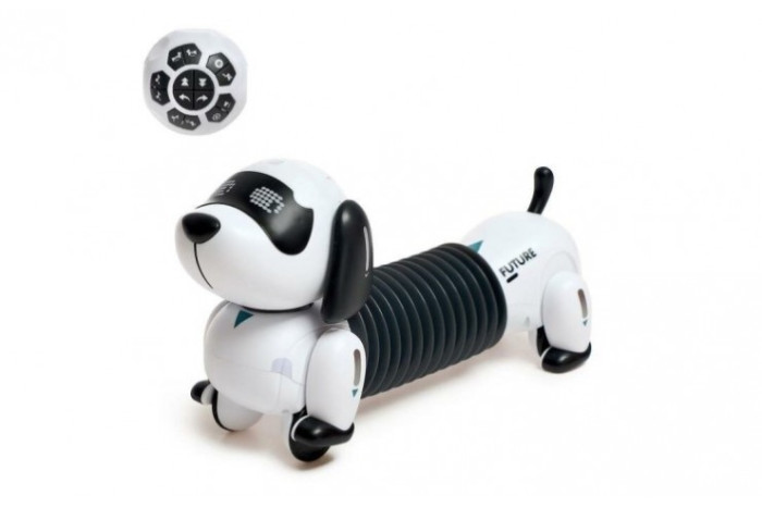 фото Le neng toys интерактивная радиоуправляемая собака робот такса
