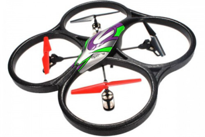 фото Wl toys радиоуправляемый квадрокоптер ufo drones headless cyclone 2.4 g