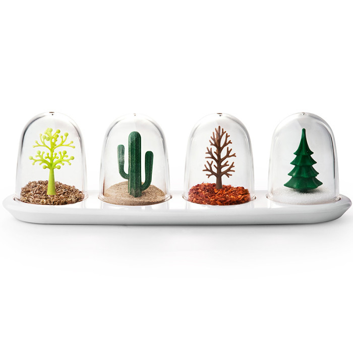 Qualy Ёмкости для специй в наборе Four Seasons