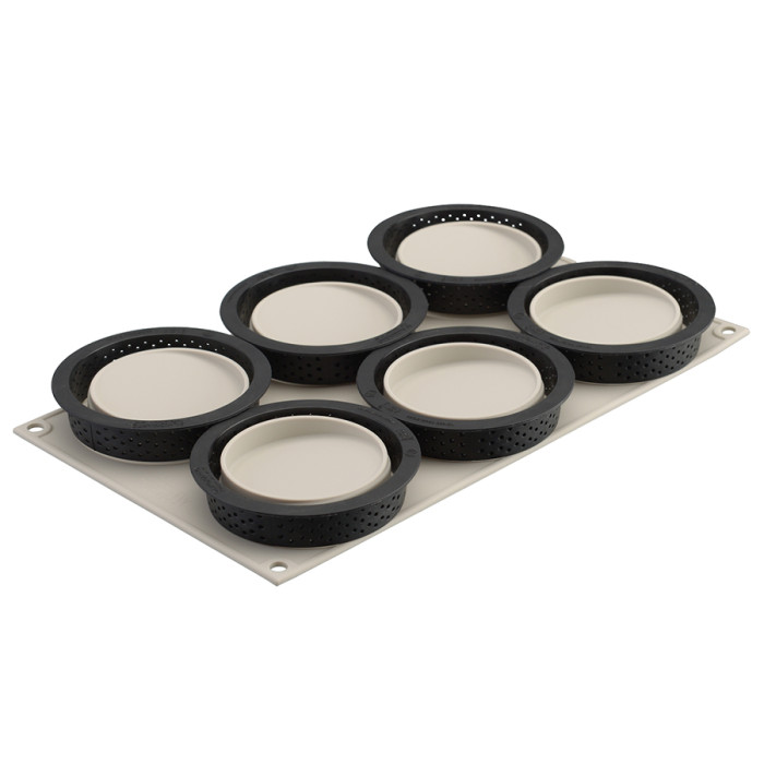 Silikomart Набор для приготовления пирожных Mini Tarte Glam (7 предметов)