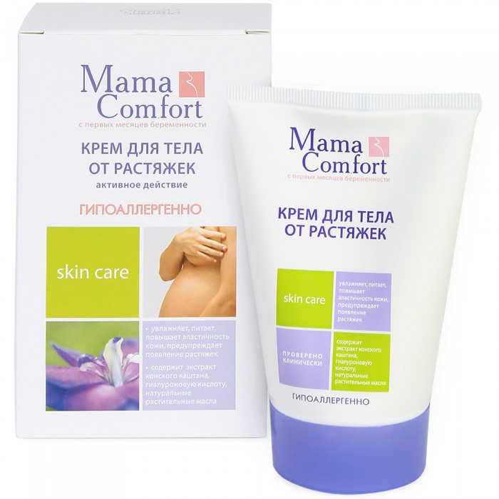 Mama Comfort Крем для тела от растяжек 100 мл 2 шт.