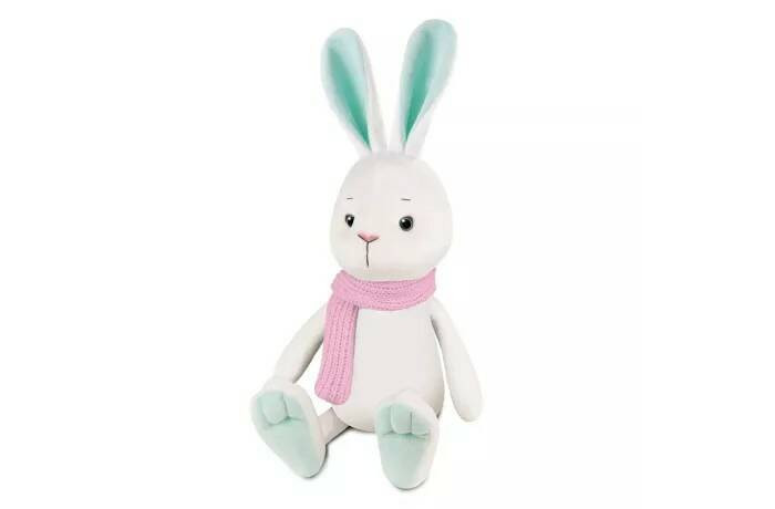 Мягкая игрушка Maxitoys Кролик Тони в Шарфе 30 см MT-MRT02225-1-30