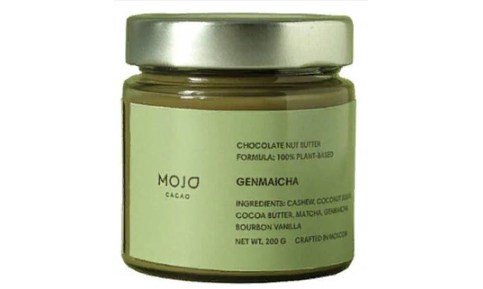 Mojo cacao Шоколадно-ореховая паста Genmaicha 200 г