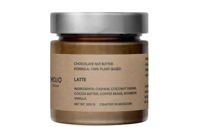 Mojo cacao Шоколадно-ореховая паста Latte 200 г