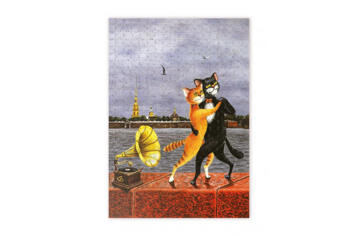 Collaba puzzle Пазлы деревянные Танго над Невой 30x42 см (504 детали)