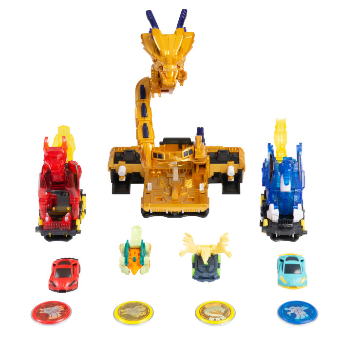 Дикие Скричеры Игровой набор Голден Дрэгон 3 в 1