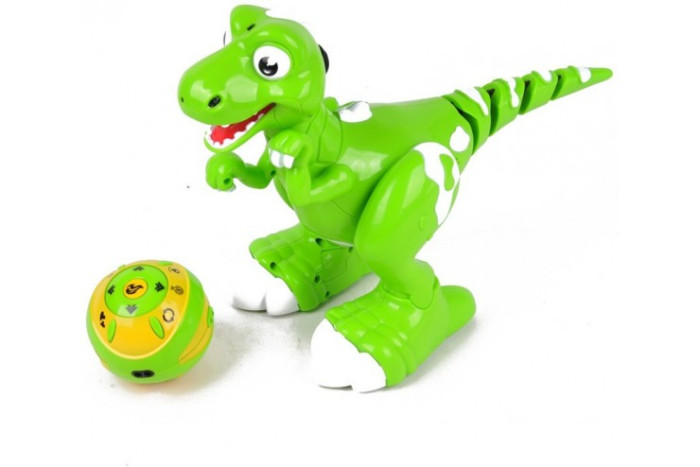 Jiabaile Интерактивная игрушка Динозавр на пульте управления Jungle Overlord