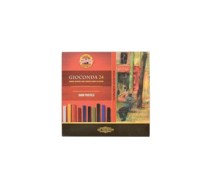 фото Koh-i-noor набор твердой художественной пастели gioconda 24 цвета