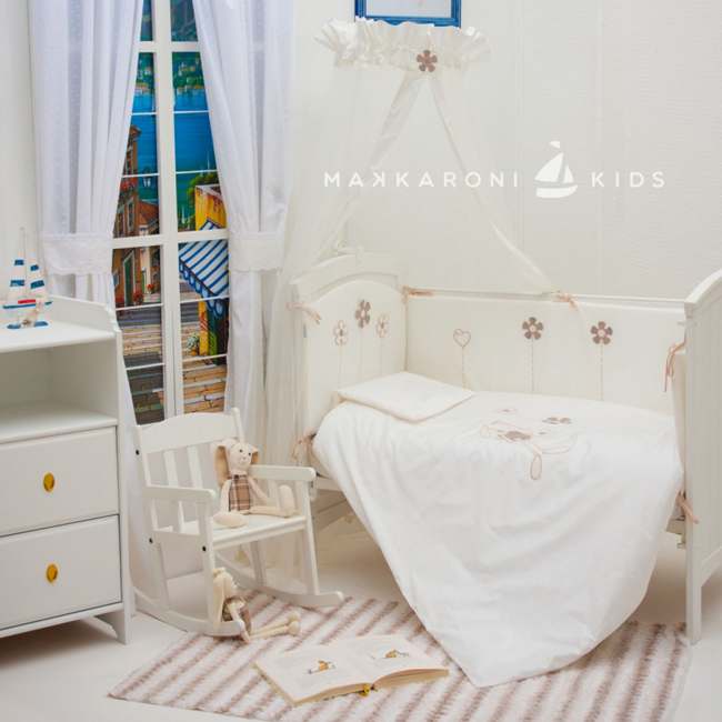 

Постельное белье Makkaroni Kids Bunny универсальное (3 предмета)