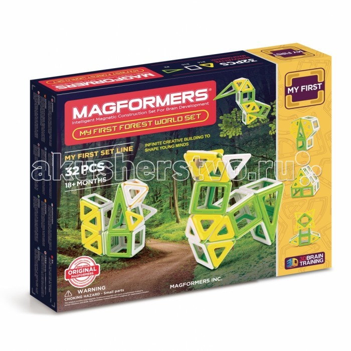 

Конструктор Magformers Магнитный My First Forest 32 set