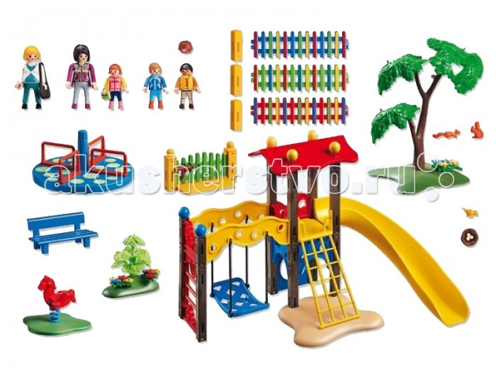 

Конструктор Playmobil Детский сад: Игровая площадка