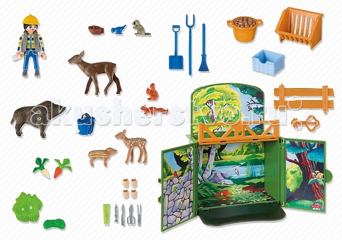 

Конструктор Playmobil Возьми с собой: Лесные животные