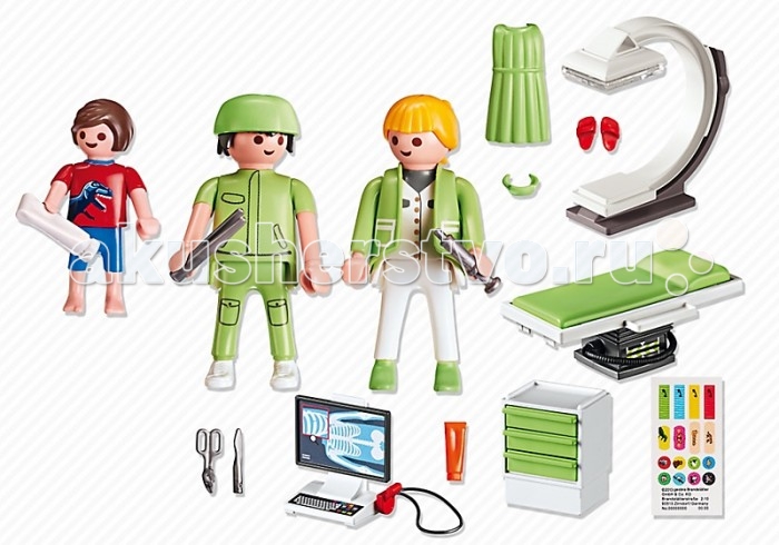 

Конструктор Playmobil Детская клиника: Рентгеновский кабинет, Детская клиника: Рентгеновский кабинет