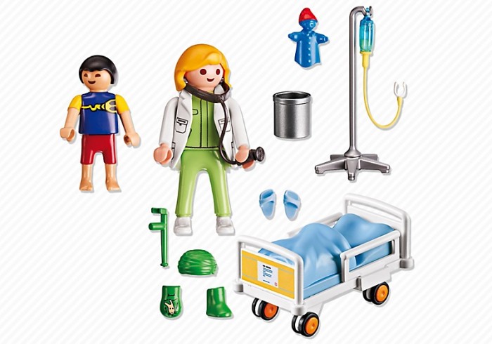 

Конструктор Playmobil Детская клиника: Доктор с ребенком, Детская клиника: Доктор с ребенком