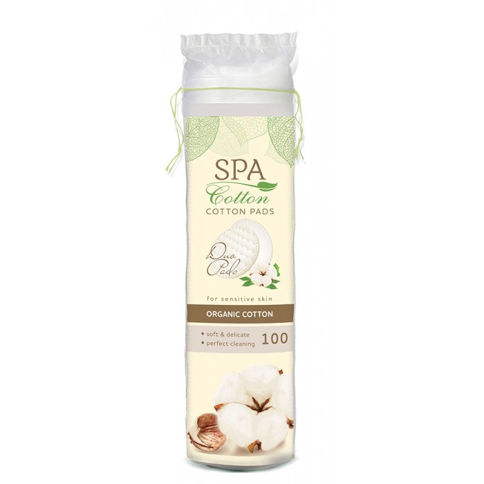 Гигиена для мамы SPA Cotton Ватные диски Organic 100 шт. ten m journey ватные диски для новорождённых sh116