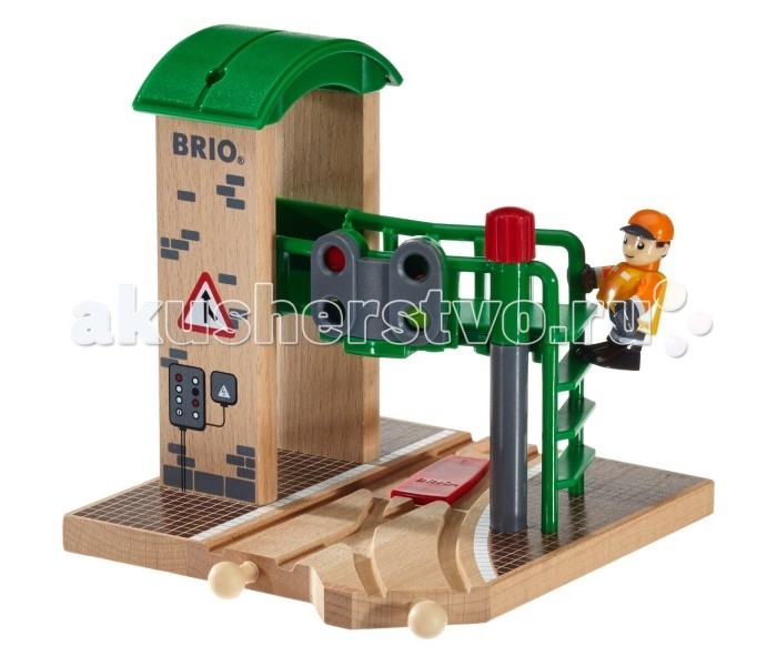 

Brio Сигнальная станция c механическим переключением светофоров