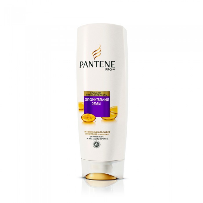 фото Pantene бальзам-ополаскиватель дополнительный объем для тонких волос 400 мл