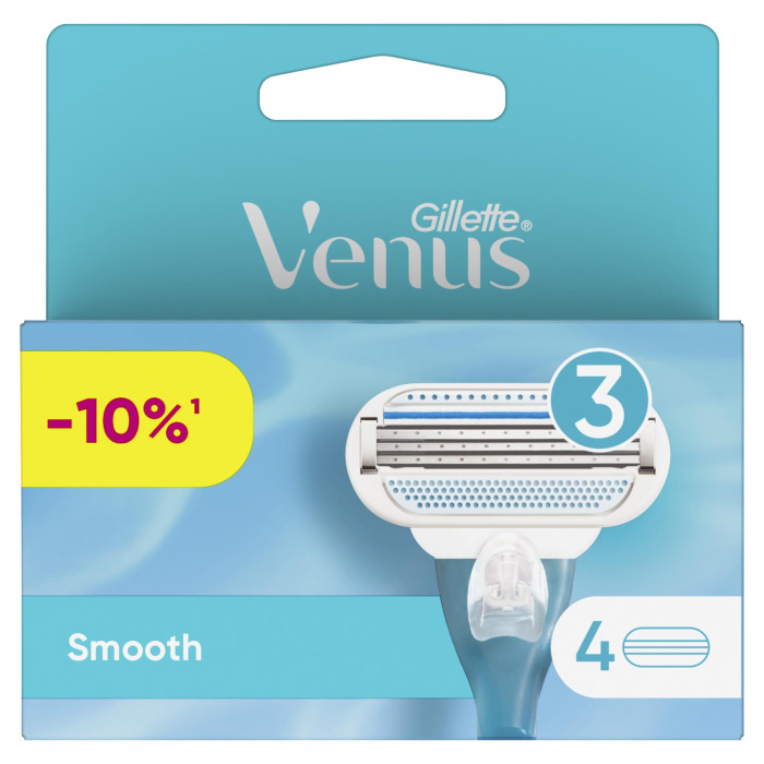 Venus Smooth Кассеты 4 шт.