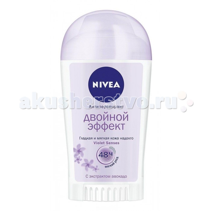 Косметика для мамы Nivea Дезодорант-антиперспирант стик Двойной Эффект 40 мл дезодорант стик 48 часов спортивный lavilin 60 мл hlavin
