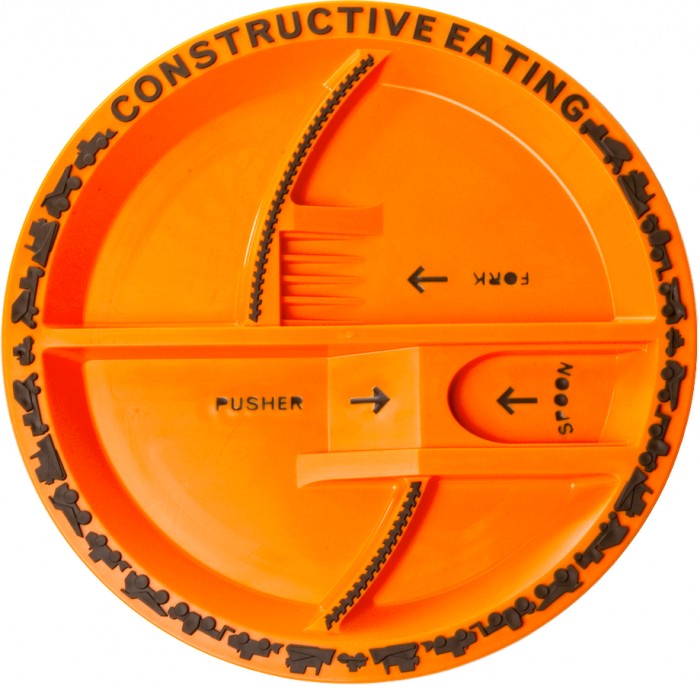 Картинка для Constructive eating Construction Plate Тарелка Строительная серия