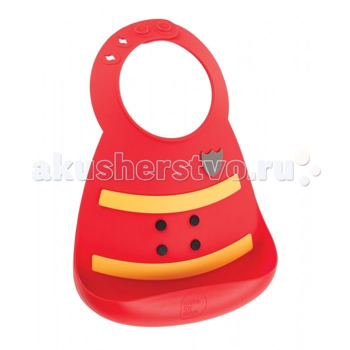 Нагрудник Make my day Baby Bib Fireman