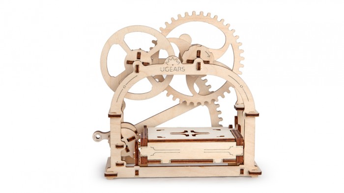 фото Конструктор Ugears 3D-Пазл Шкатулка 61 деталь