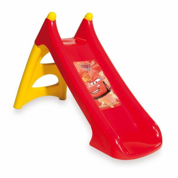 Горка Smoby ТачкиТачки Горка Smoby ТачкиТачкиГорка Smoby Тачки - эту горку можно использовать как в помещении, так и на улице, она прекрасно впишется в небольшое пространство. Идеально подходит для игры на свежем воздухе во время летнего отдыха и может быть установлена в бассейн. Горка сделана из упрочненного пластика, имеет удобную для малышей лесенку и изогнутую наклонную плоскость скольжения. Характеристики: Длина поверхности скольжения: 90 см Диапозон температур использования: -30 до + 40 Максимальная нагрузка: 30 кг<br>