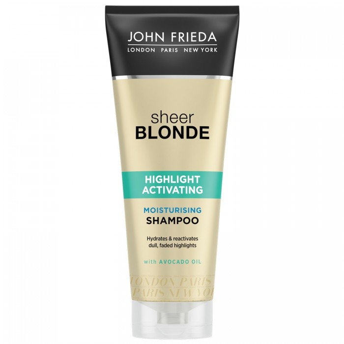 Купить Косметика для мамы, John Frieda Sheer Blonde Шампунь увлажняющий активирующий для светлых волос 250 мл