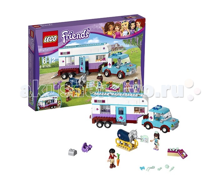 

Конструктор Lego Friends 41125 Лего Подружки Ветеринарная машина для лошадок, Friends 41125 Лего Подружки Ветеринарная машина для лошадок