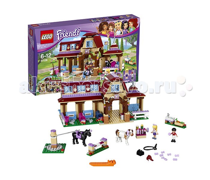 

Конструктор Lego Friends 41126 Лего Подружки Клуб верховой езды, Friends 41126 Лего Подружки Клуб верховой езды