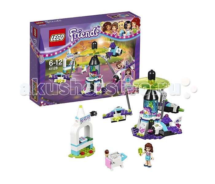 

Конструктор Lego Friends 41128 Лего Подружки Парк развлечений: Космическое путешествие, Friends 41128 Лего Подружки Парк развлечений: Космическое путешествие