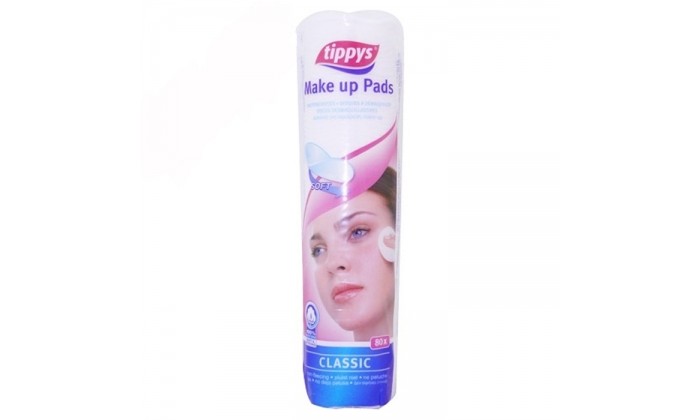 Гигиена для мамы Tippys Нетканые ватные диски 80 шт.